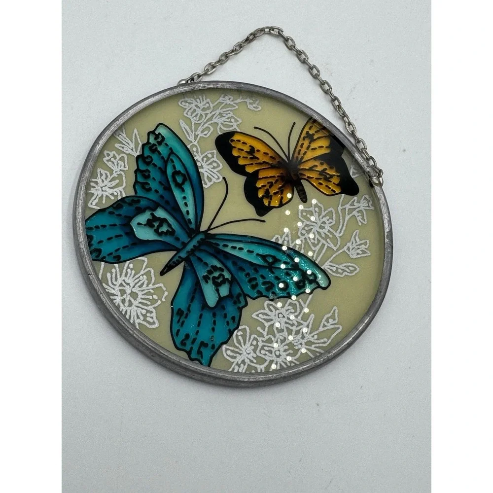 Butterflies Butterfly Window Hanging Vintage Decor Joan Baker Designs